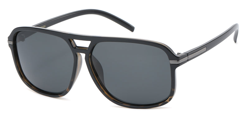 TIMELESS SQUARE POLARIZED FRAME SHADES: PZ-712104