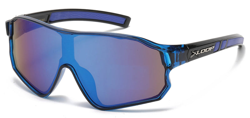 BOLD PROTECTION: X-LOOP KG-X3631 KIDS WRAP AROUND SUNGLASSES