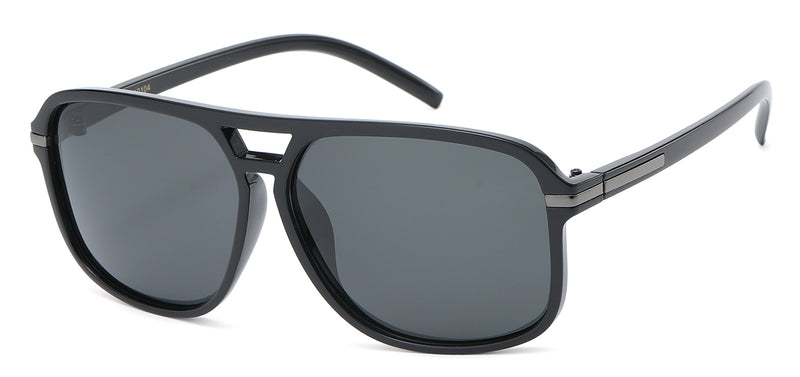 TIMELESS SQUARE POLARIZED FRAME SHADES: PZ-712104