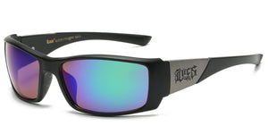 TOUGH MEETS TRENDY: THE ULTIMATE LOCS 8LOC91173-MBRV SUNGLASSES