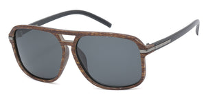 TIMELESS SQUARE POLARIZED FRAME SHADES: PZ-712104