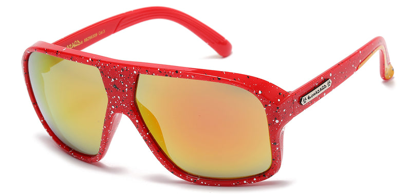 VIBRANT COLORFUL BIOHAZARD 8BZ66309 LIGHTNING PRINT EYEWEAR