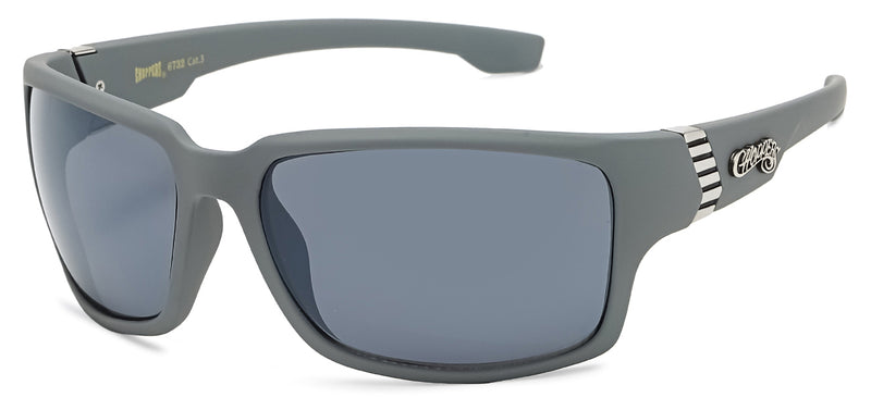 NEW EDGE EYEWEAR CHOPPERS 8CP6732 BLACK WRAP AROUND SUNGLASSES