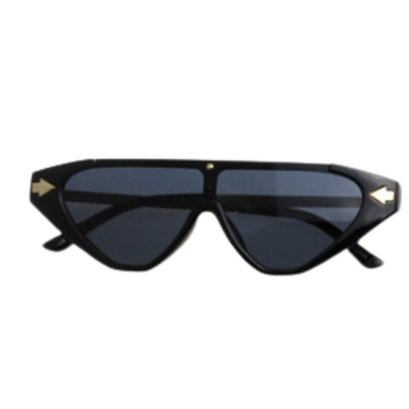 CAT-EYE CHIC: NEW EDGE EYEWEAR 96473 SHIELD FASHION SUNGLASSES