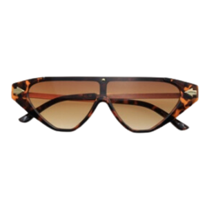 CAT-EYE CHIC: NEW EDGE EYEWEAR 96473 SHIELD FASHION SUNGLASSES