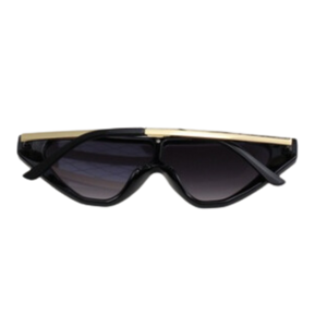 CAT-EYE CHIC: NEW EDGE EYEWEAR 96473 SHIELD FASHION SUNGLASSES