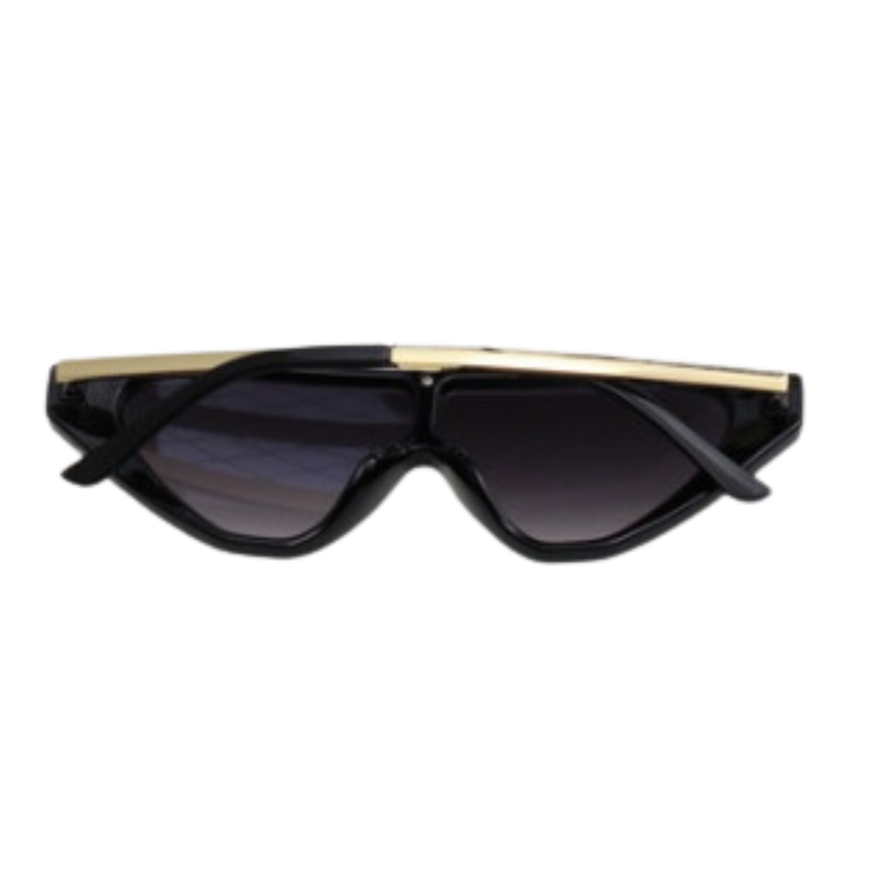 CAT-EYE CHIC: NEW EDGE EYEWEAR 96473 SHIELD FASHION SUNGLASSES