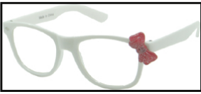 KID-SAFE CLARITY: K61BW/CLR CLEAR GLASSES FOR YOUNG EXPLORERS!