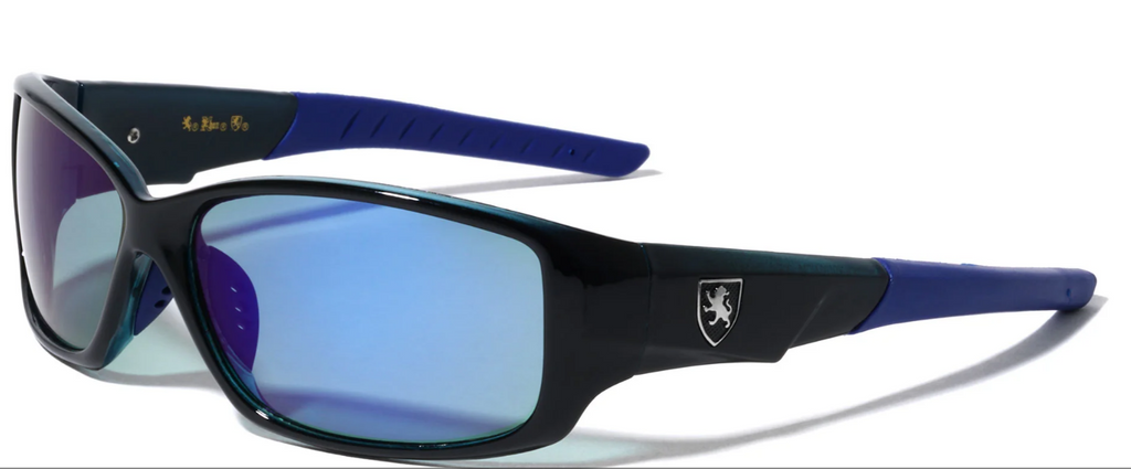 "KN-P01004-CM KHAN SPORT COLOR MIRROR SUNGLASSES"