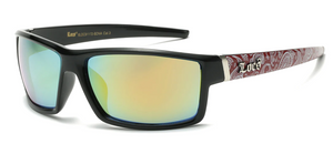 LOC 8LOC91172-BDNA: STREET-CHIC WRAP & SQUARE FUSION SUNGLASSES