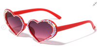 HEART SHAPE DIAMOND RHINESTONE RH-3267 SUNGLASSES