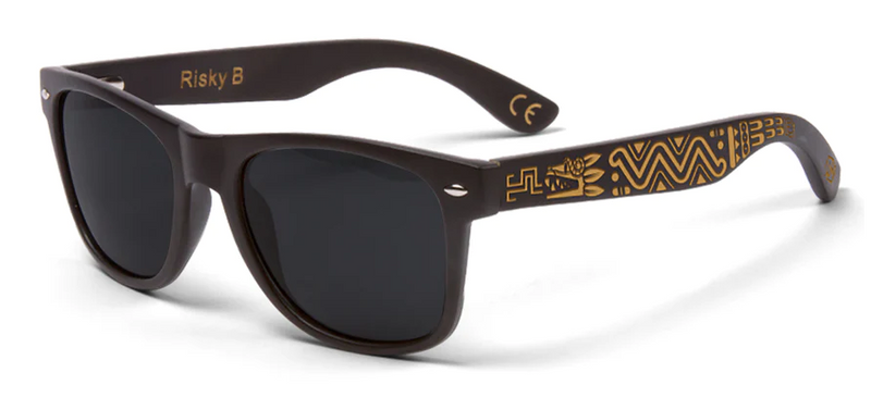 QUETZA SERPENT BAMBOO POLARIZED SUNGLASSES"