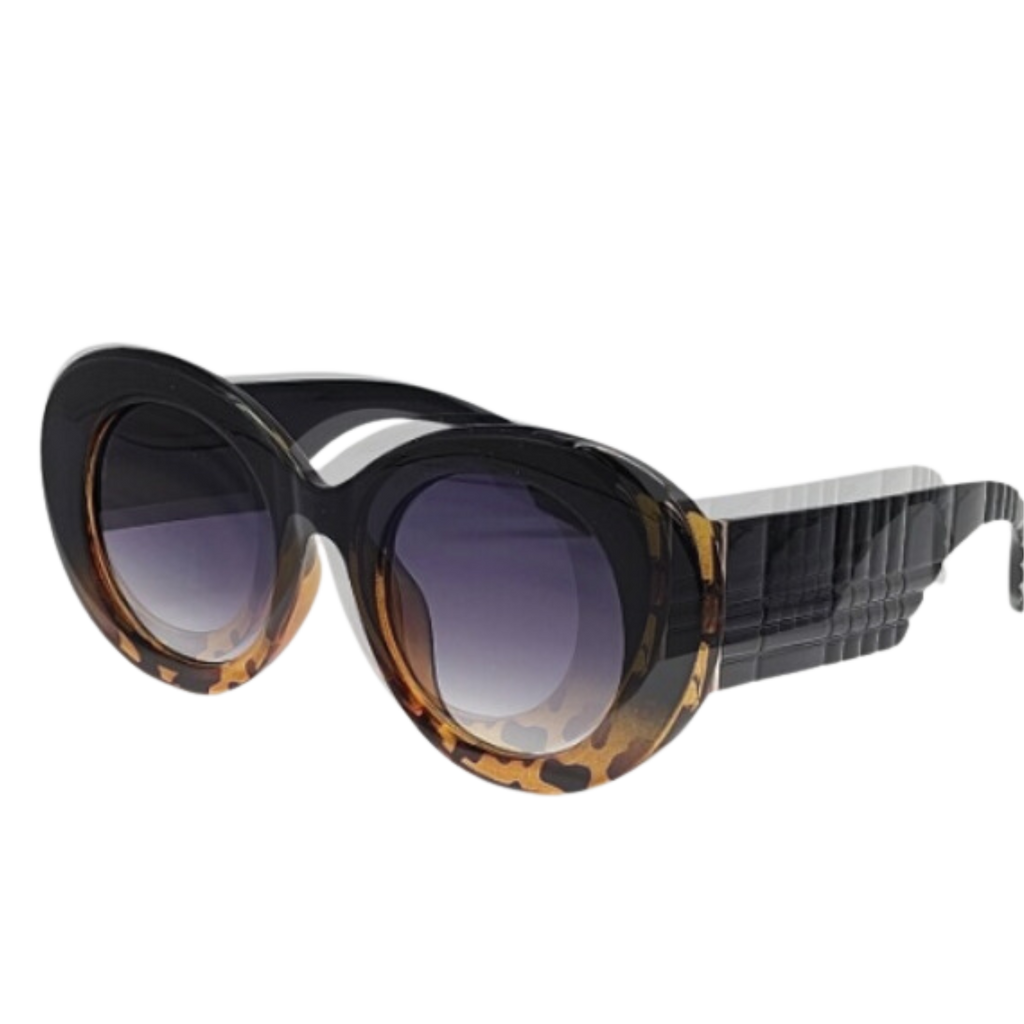 TIMELESS ELEGANCE: NEW EDGE EYEWEAR 81216 ROUND OVERSIZE SUNGLASSES