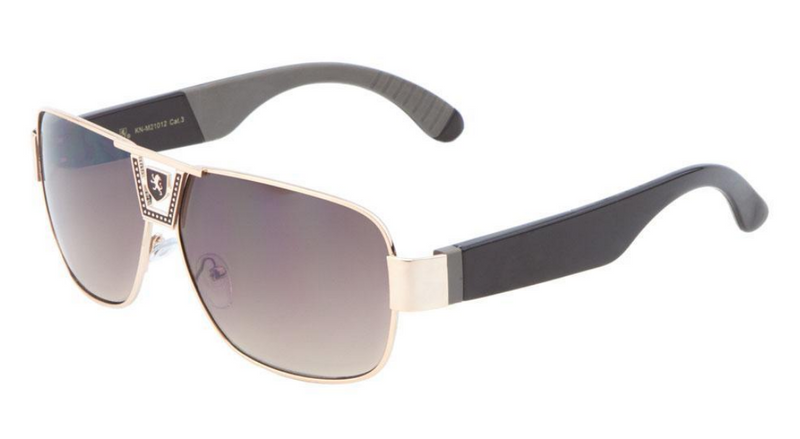 KN-M21012 METAL AVIATOR SUNGLASSES