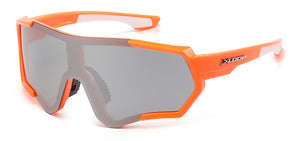 ULTIMATE WRAP-AROUND ATHLETIC SUNGLASSES -XLOO. 8x3651 BY NEW EDGE