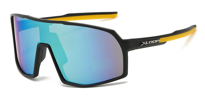 NEW EDGE 8x3649  POLYCARBONATE X-LOOP SUNGLASSES