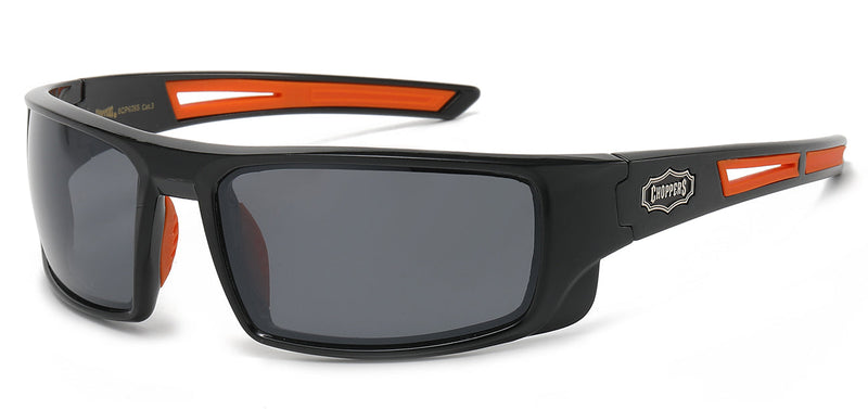 CHOPPERS 8CP6765 SUNGLASSES: SLEEK CONTOUR WRAP FOR THE ULTIMATE FACE FIT