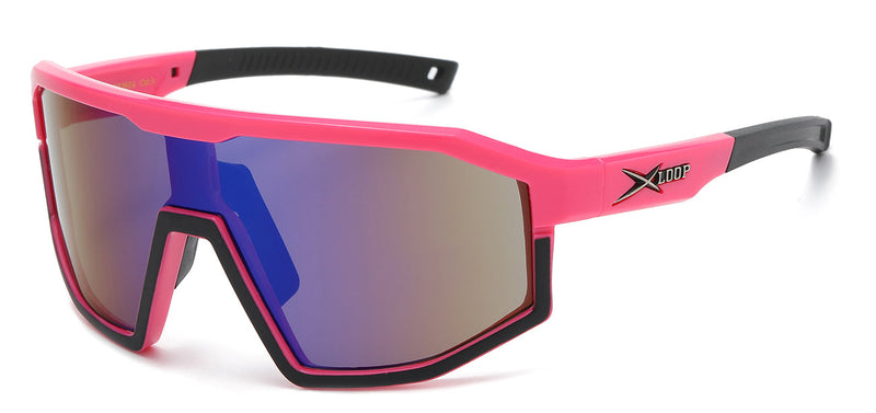 XLOOP 8X3654 SUNGLASSES: STYLISH SEMI-RIMLESS FRAMES FOR FASHION AND PROTECTION