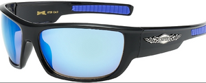 8CP6719 CHOPPER WRAP AROUND SUNGLASSES