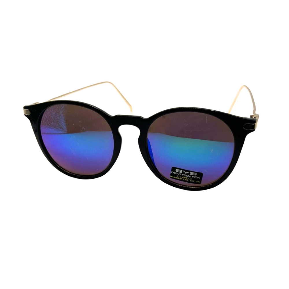 SLEEK BLACK FRAMED SHADES: 8EYED-13057 WAYFARER