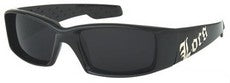 8LOC9052-BK LOC WRAP AROUND SUNGLASSES