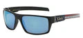 LOCS 8LOC91106-USA SQUARE UNISEX SUNGLASSES.