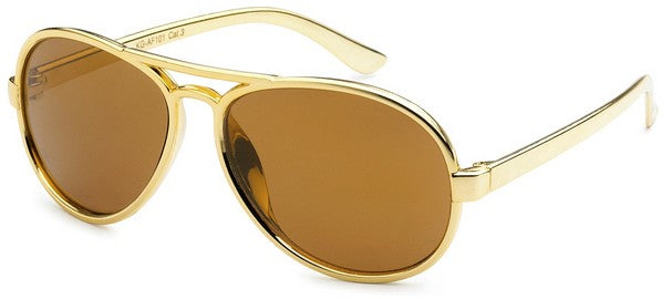 KID GOLD AVIATOR SUNGLASSES -KG-AF101