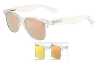 COLORED CLASSIC WAYFARER SUNGLASSES: MK-40311-CRYST-CM