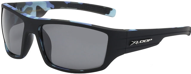 LARGE X-LOOP WRAP POLARIZED SUNGLASSES-PZ-X2596