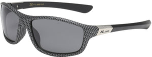 CHECKER WRAP X-L00P POLARIZED SUNGLASSES-PZ-X2603