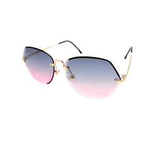 RAINBOW 92006RL RIMLESS FASHION SUNGLASSES