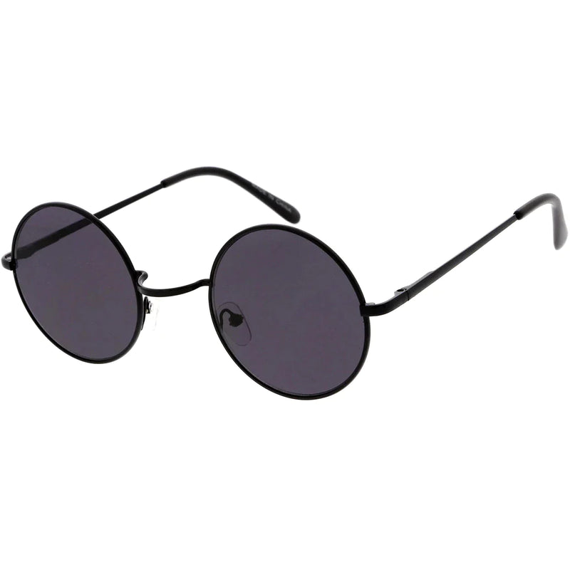 7133 ROUND LENNON METALl SUNGLASSES