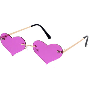 NEW EDGE EYEWEAR HEART SUNGLASSES