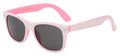 JUNIORS RETRO REWIND KG-WF01-MER MERMAID FISH SCALE PRINTED FRAME GIRL'S SUNGLASSES